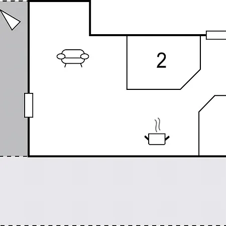 Дом отдыха Lovely In With Kitchen *